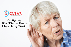 6 Signs of Hearing Loss